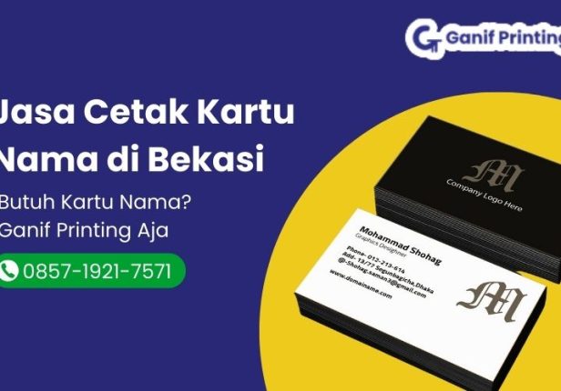 Jasa Cetak Kartu Nama di Bekasi