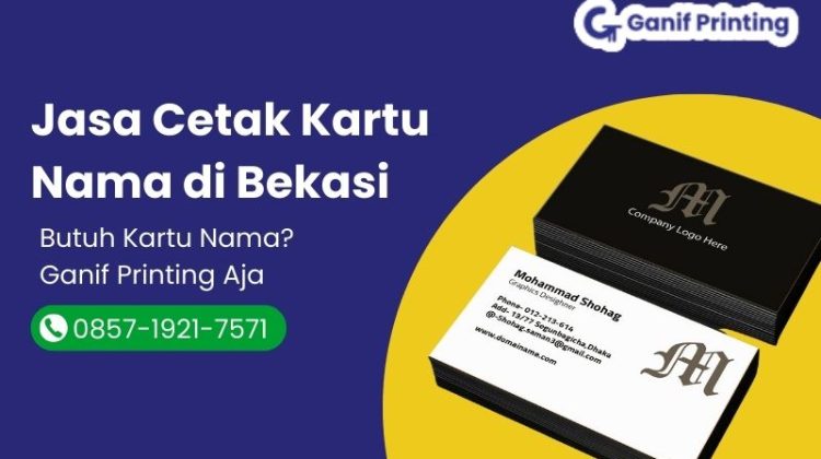 Jasa Cetak Kartu Nama di Bekasi