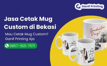 Jasa Cetak Mug Custom di Bekasi