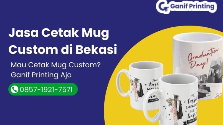 Jasa Cetak Mug Custom di Bekasi