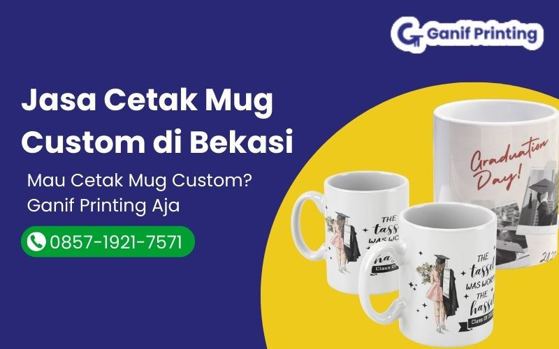 Jasa Cetak Mug Custom di Bekasi