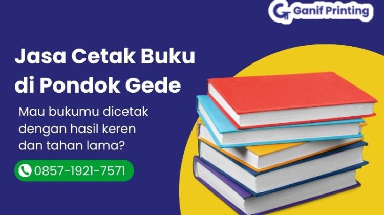 Jasa Cetak Buku di Pondok Gede