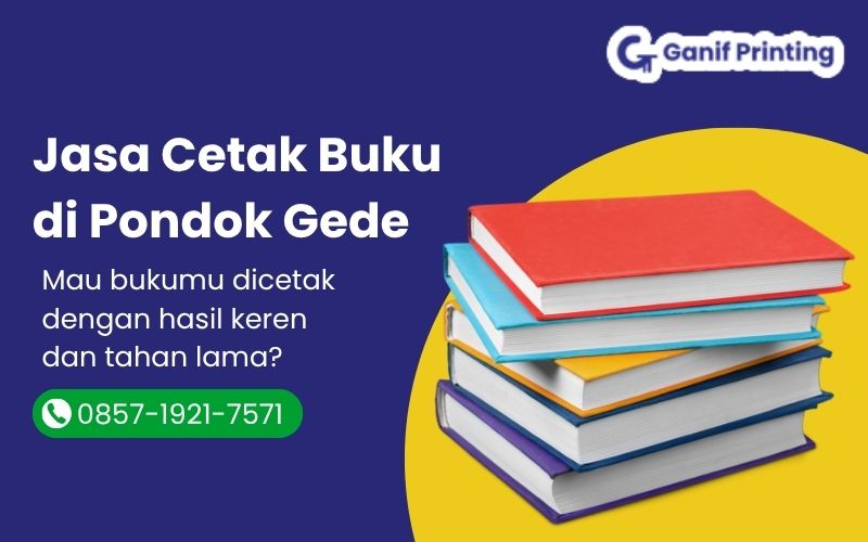 Jasa Cetak Buku di Pondok Gede