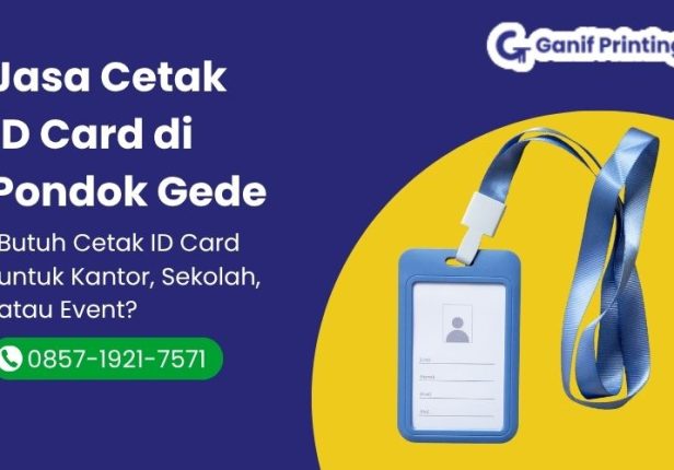 Jasa Cetak ID Card di Pondok Gede