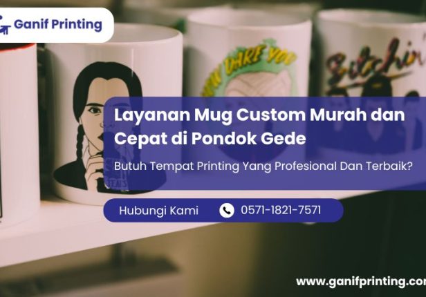 Layanan Mug Custom Murah dan Cepat di Pondok Gede