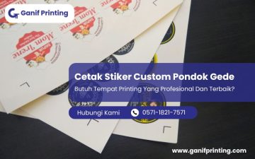 Cetak Stiker Custom Pondok Gede