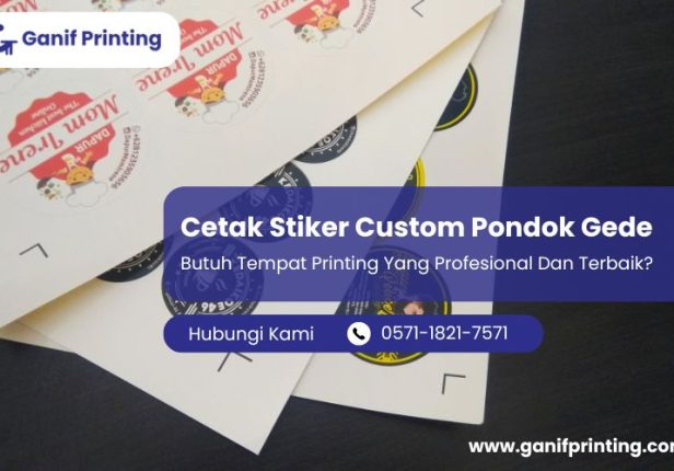 Cetak Stiker Custom Pondok Gede