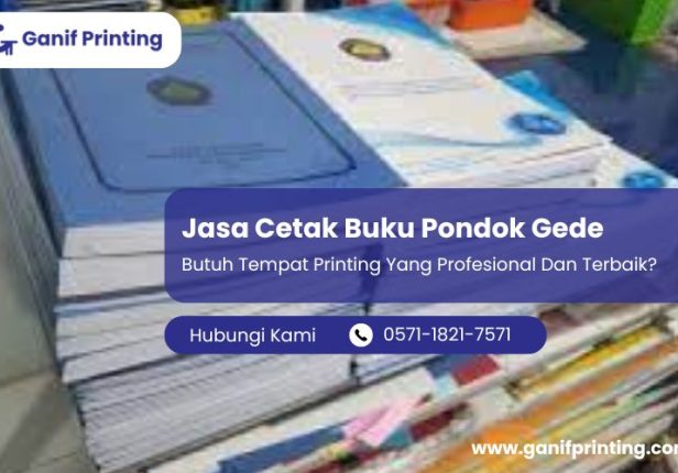 Jasa Cetak Buku Pondok Gede