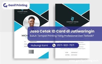 Jasa Cetak ID Card di Jatiwaringin