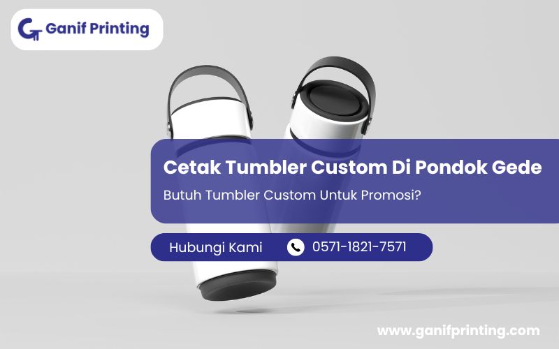 Cetak Tumbler Custom Di Pondok Gede