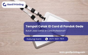 Tempat Cetak ID Card di Pondok Gede