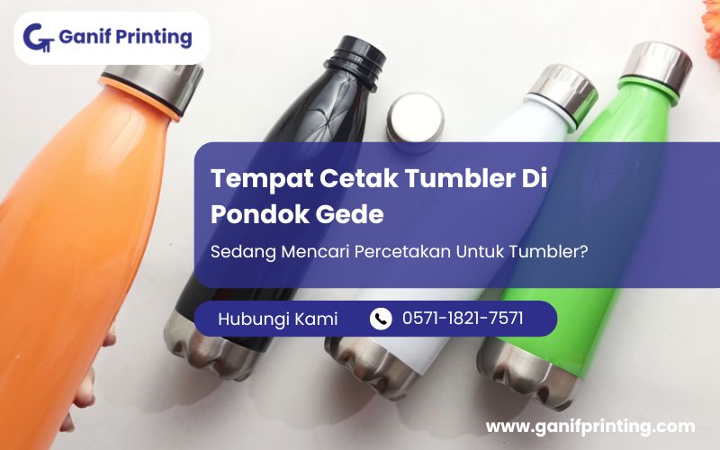 Tempat Cetak Tumbler Di Pondok Gede