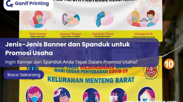 Jenis-Jenis Banner dan Spanduk untuk Promosi Usaha