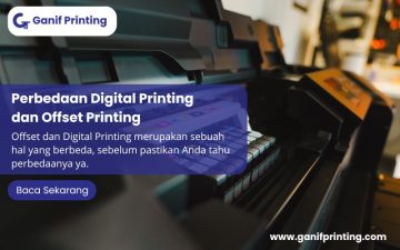 Perbedaan Digital Printing dan Offset Printing
