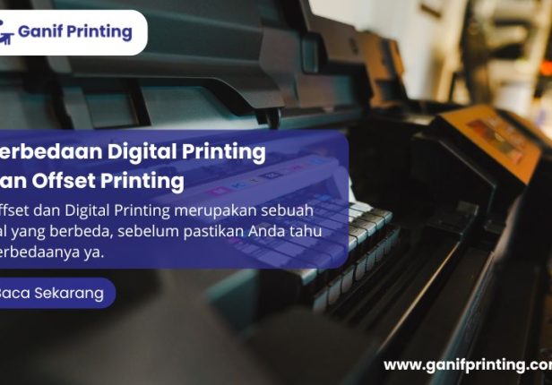 Perbedaan Digital Printing dan Offset Printing