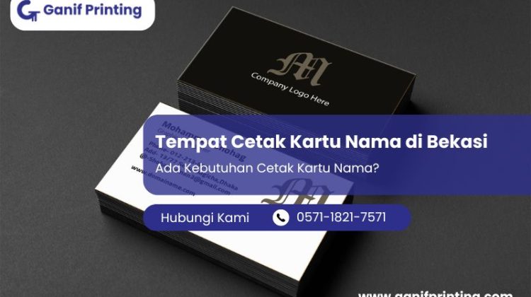 Tempat Cetak Kartu Nama di Bekasi