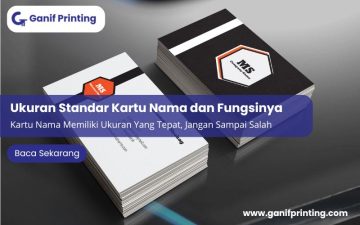 Ukuran Standar Kartu Nama dan Fungsinya