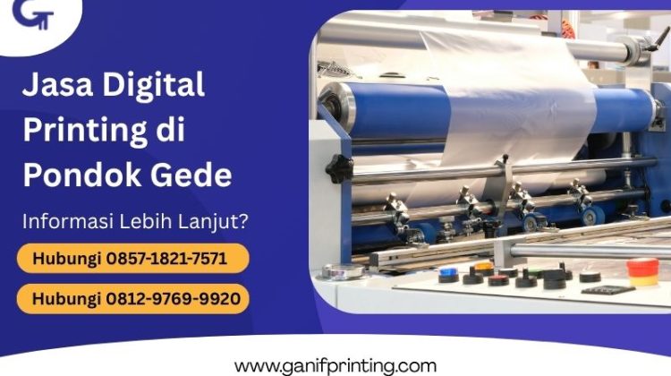 Jasa Digital Printing di Pondok Gede