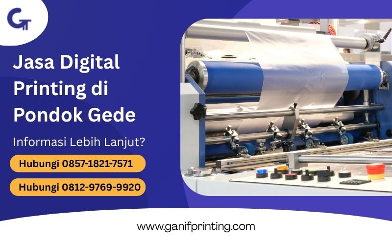 Jasa Digital Printing di Pondok Gede