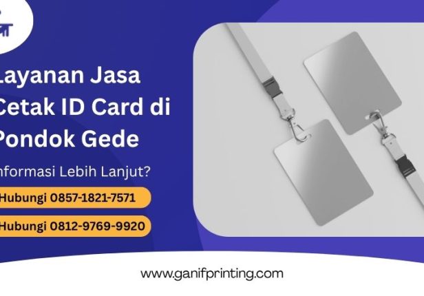 Layanan Jasa Cetak ID Card di Pondok Gede
