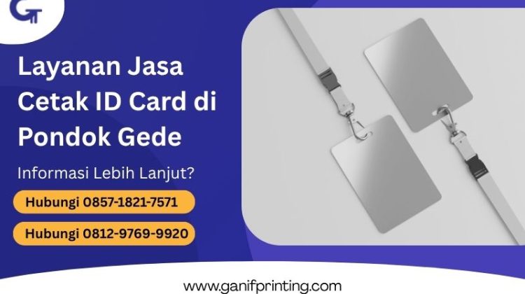 Layanan Jasa Cetak ID Card di Pondok Gede
