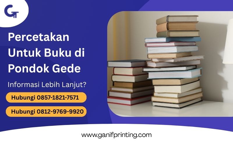 Percetakan Untuk Buku di Pondok Gede