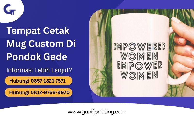 Tempat Cetak Mug Custom Di Pondok Gede