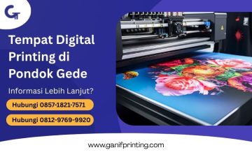 Tempat Digital Printing di Pondok Gede