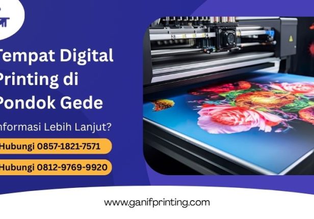 Tempat Digital Printing di Pondok Gede