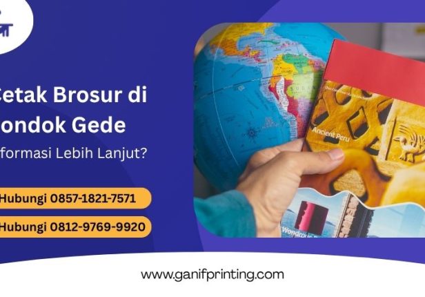 Cetak Brosur di Pondok Gede
