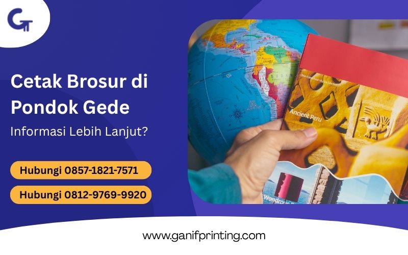 Cetak Brosur di Pondok Gede