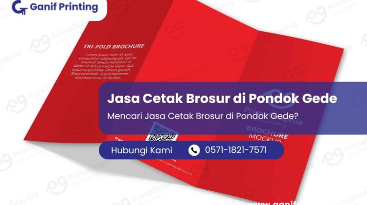Jasa Cetak Brosur di Pondok Gede