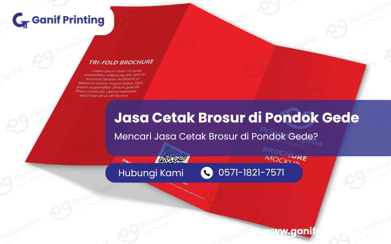 Jasa Cetak Brosur di Pondok Gede
