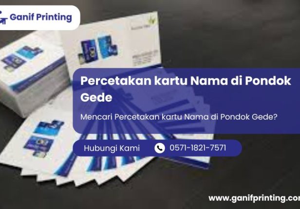 Percetakan kartu Nama di Pondok Gede