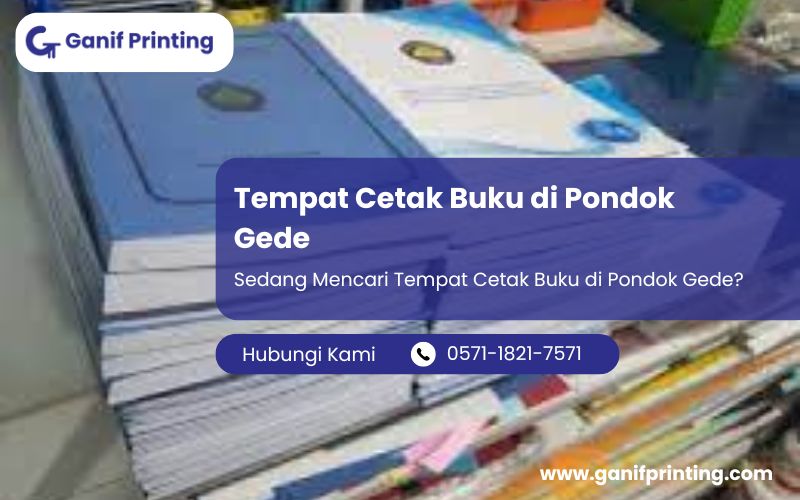 Tempat Cetak Buku di Pondok Gede