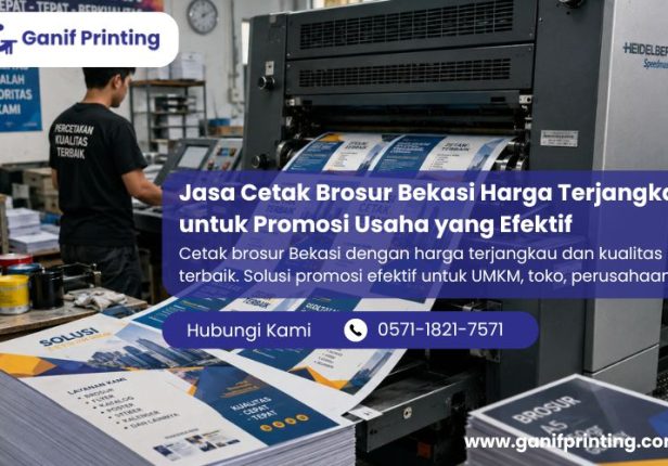 Jasa Cetak Brosur Bekasi Harga Terjangkau untuk Promosi Usaha yang Efektif