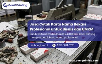 Jasa Cetak Kartu Nama Bekasi Profesional untuk Bisnis dan UMKM