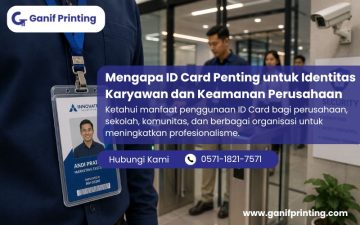 Mengapa ID Card Penting untuk Identitas Karyawan dan Keamanan Perusahaan