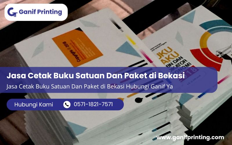 Jasa Cetak Buku Satuan Dan Paket di Bekasi