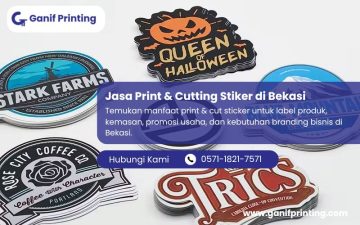 Jasa Print & Cutting Stiker di Bekasi