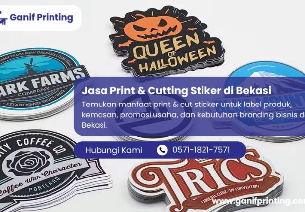 Jasa Print & Cutting Stiker di Bekasi