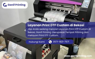 Layanan Print DTF Custom di Bekasi