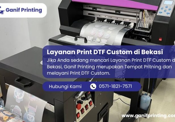 Layanan Print DTF Custom di Bekasi