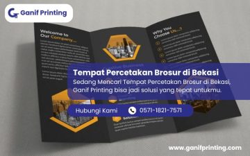 Tempat Percetakan Brosur di Bekasi
