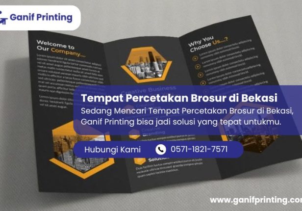 Tempat Percetakan Brosur di Bekasi