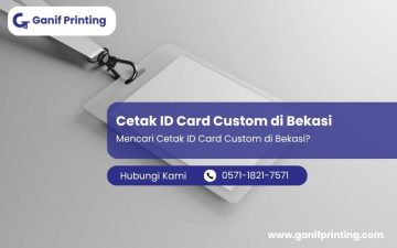Cetak ID Card Custom di Bekasi