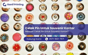 Cetak Pin Untuk Souvenir Kantor
