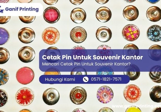 Cetak Pin Untuk Souvenir Kantor