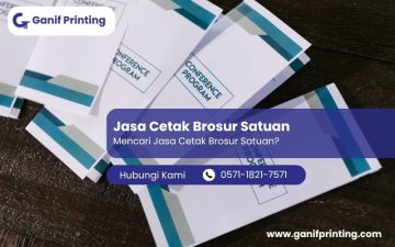 Jasa Cetak Brosur Satuan