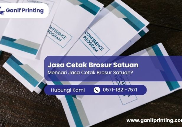 Jasa Cetak Brosur Satuan